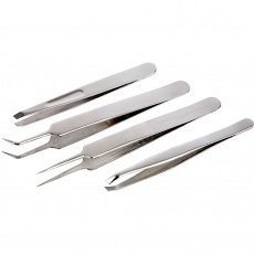 Pinzetten-Set, L 9-12 cm, 4 Stk/ 1 Pck