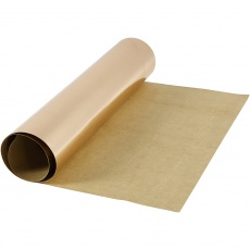 Kunstlederpapier, B 49 cm, Einfarbig,Foliedetails, 350 g, Rosa gold, 1 m/ 1 Rolle