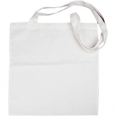 Stofftasche, Größe 38x42 cm, 130 g, Weiß, 1 Stk