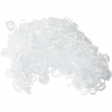 Haarlocken, Weiß, 15 g/ 1 Pck