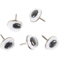 Wackelaugen, D 10 mm, 25 Stk/ 1 Pck
