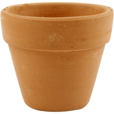 Blumentopf, H 6,5 cm, D 7 cm, 24 Stk/ 1 Pck