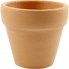 Blumentopf, H 4,2 cm, D 5 cm, 48 Stk/ 1 Pck