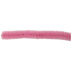 Chenilledraht, L 30 cm, Dicke 15 mm, Pink, 15 Stk/ 1 Pck