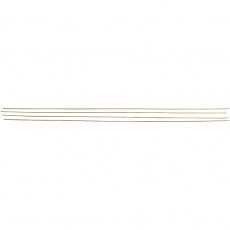 Metallstange, L 45 cm, D 2 mm, Messing-Farbe, 5 Stk/ 1 Pck