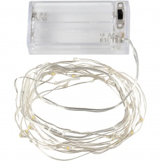 LED Lichterkette, L 3,15 M, Silber, 1 Stk
