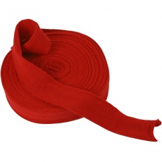 Strickschlauch, B 40 mm, Weihnachtsrot, 10 m/ 1 Rolle
