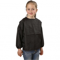 Malschürzen, L 46 cm, Größe 4-6 Jahre, Schwarz, 1 Stk