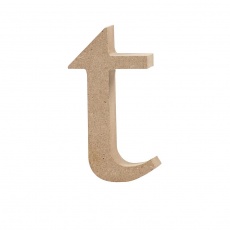 Buchstabe, t, H 10 cm, Dicke 2 cm, 1 Stk