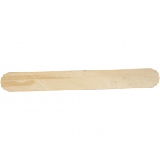 Eisstiele, L 20 cm, B 25 mm, Natur, 15 Stk/ 1 Pck