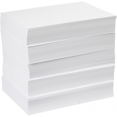 Zeichenpapier, A4, Blatt 210x297 mm, 80 g, Weiß, 5x500 Bl./ 1 Pck