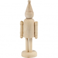 Holzfigur, H 13 cm, 1 Stk