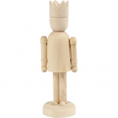 Holzfigur, H 13 cm, 1 Stk