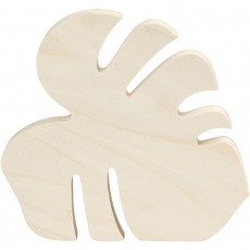 Monstera-Blatt, H 24 cm, B 25 cm, 1 Stk