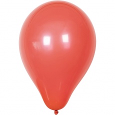Ballons, rund, D 23 cm, Rot, 10 Stk/ 1 Pck