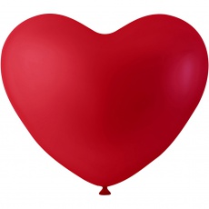 Ballons in Herzform, Herz, Rot, 8 Stk/ 1 Pck