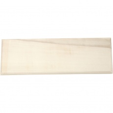 Holzschild, Größe 10x30 cm, Dicke 1 cm, 1 Stk