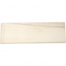 Holzschild, Größe 10x30 cm, Dicke 1 cm, 1 Stk