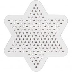 Steckplatte, Kleiner Stern, D 10 cm, medium, 10 Stk/ 1 Pck