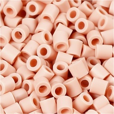 Fotoperlen, Größe 5x5 mm, Lochgröße 2,5 mm, medium, Rosa (18), 1100 Stk/ 1 Pck