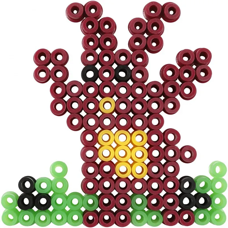 Steckplatten, Oval, Herz, Sechseck, Kreis, Quadrat und Stern, Größe 7x7,5-10,5x9,5 cm, medium, 6 Stk/ 1 Pck