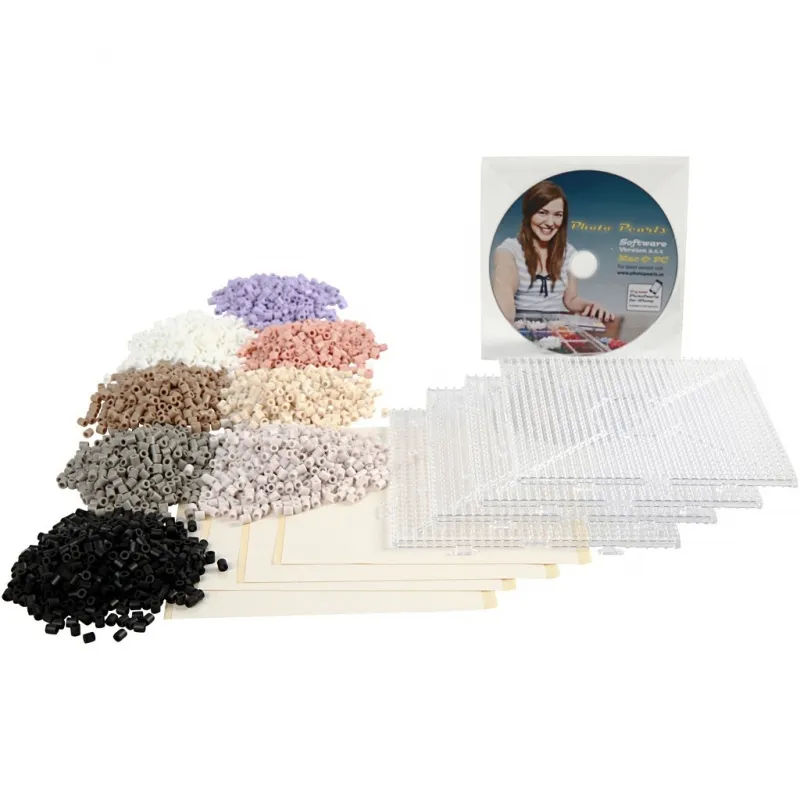 Fotoperlen-Set, medium, Sortierte Farben, 14000 Stck., 1 Set
