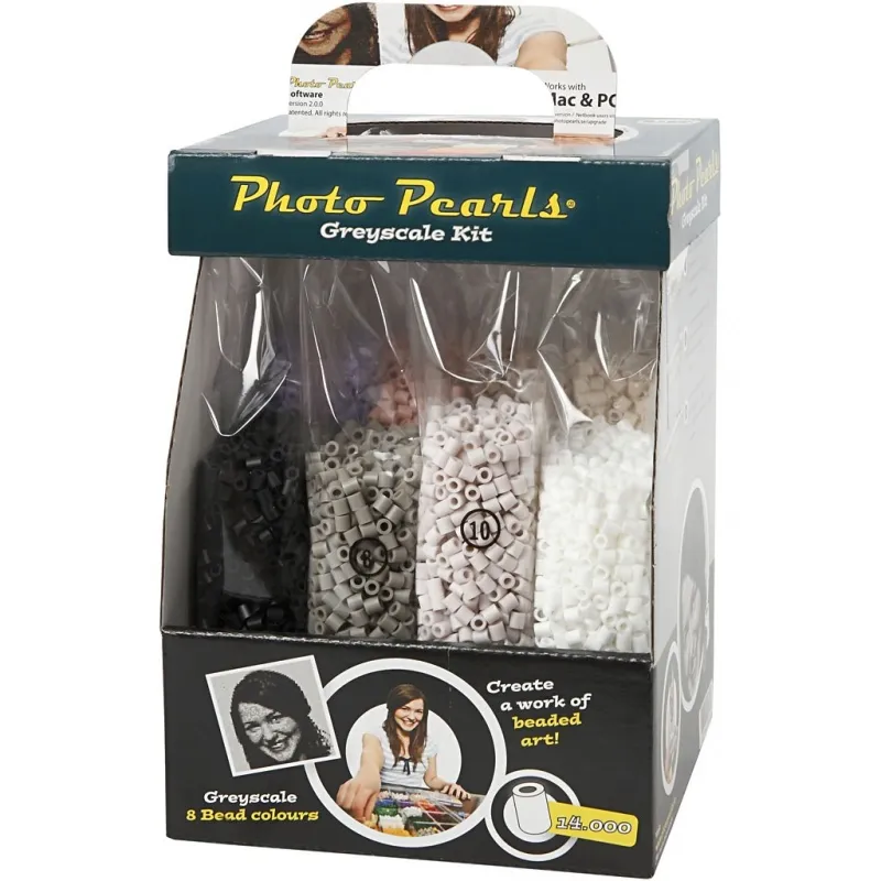 Fotoperlen-Set, medium, Sortierte Farben, 14000 Stck., 1 Set