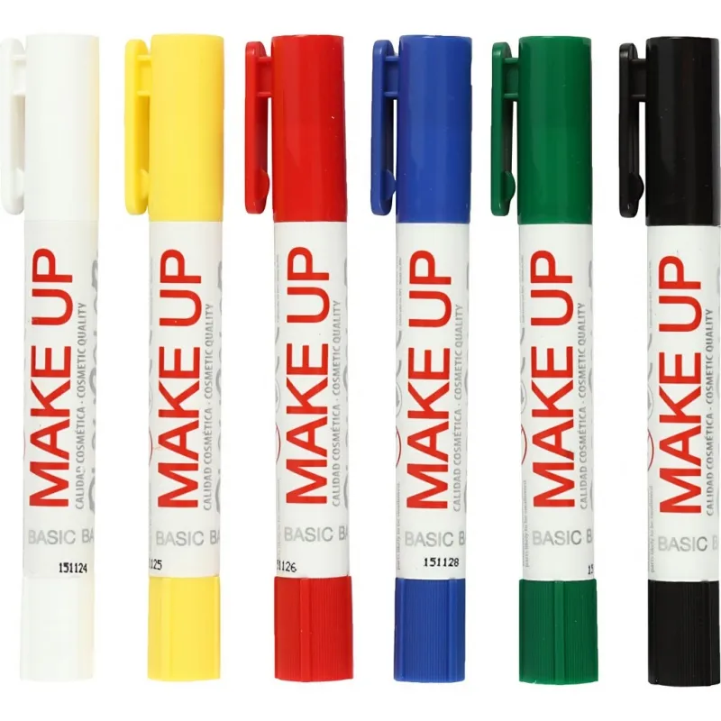 Playcolor Make up, Sortierte Farben, 6x5 g/ 1 Pck