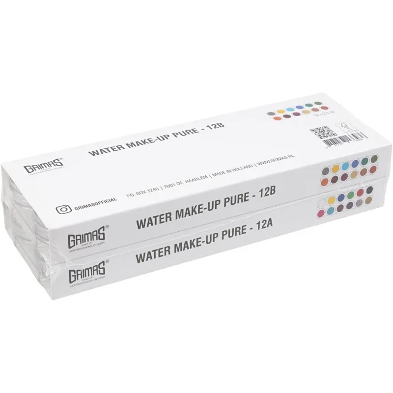 Grimas Schminkpalette, Sortierte Farben, 24x2.50 ml/ 1 Stk