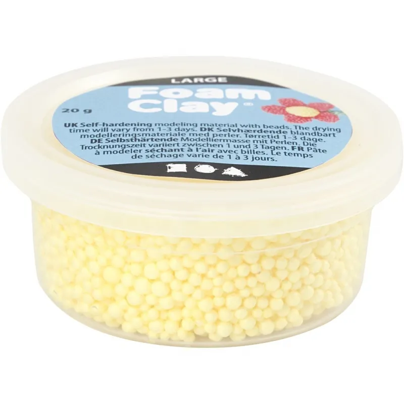 Foam Clay Large, Sortierte Farben, 8x20 g/ 1 Pck
