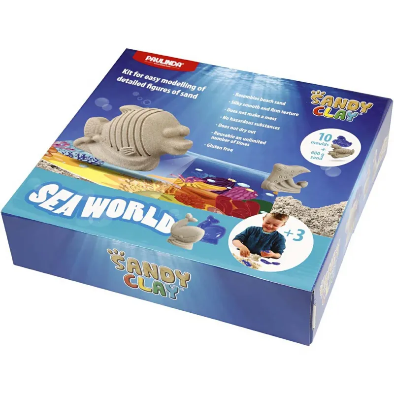 Sandy Clay, Wasserwelt, Natur, 1 Set