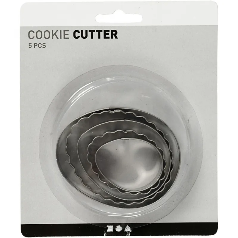 Ausstechformen, Ei, Größe 8 cm, 5 Stk/ 1 Pck