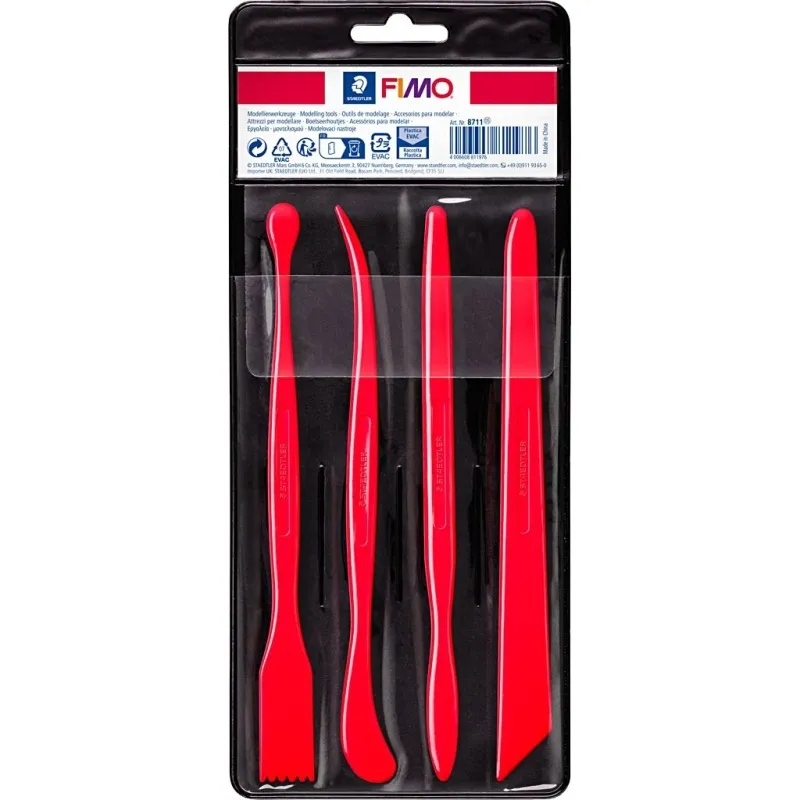 FIMO® Modellierwerkzeuge, 4 Stk/ 1 Pck