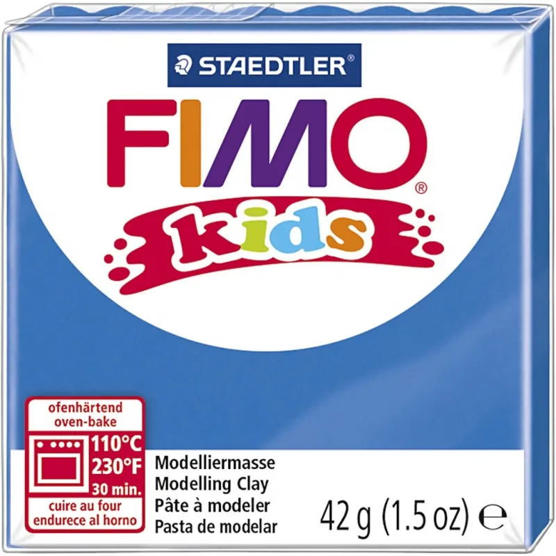 FIMO® Kids Clay, Blau, 42 g/ 1 Pck
