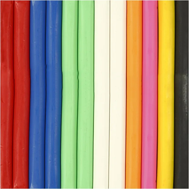 Knetmasse, Sortierte Farben, 8x500 g/ 1 Pck