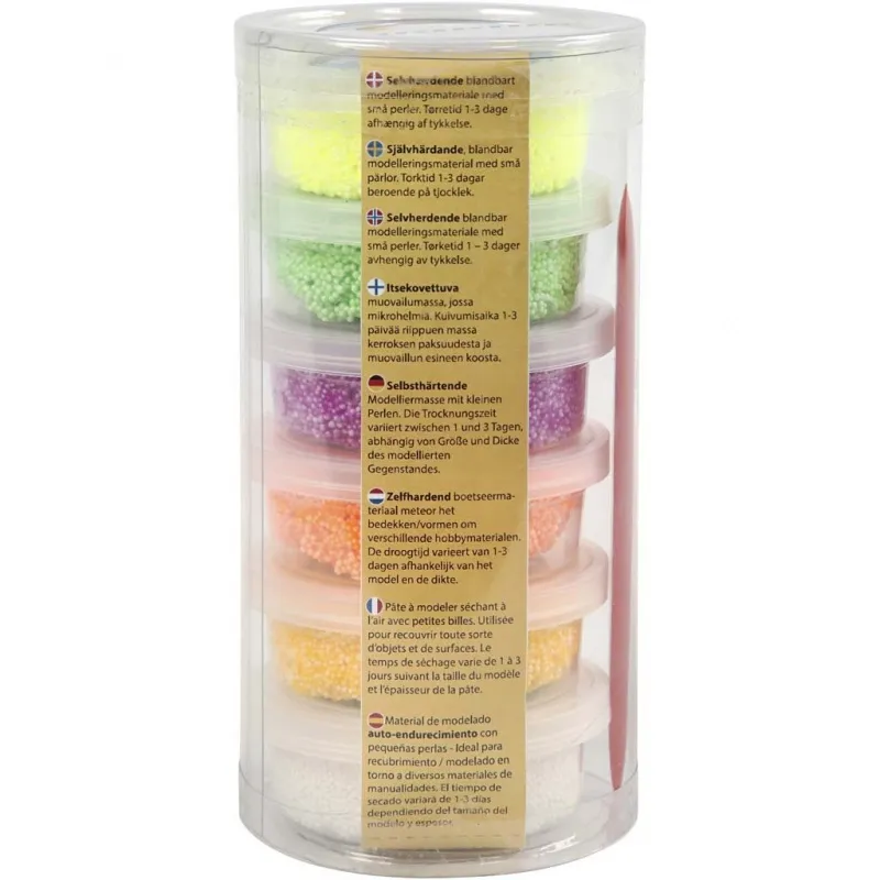 Foam Clay® , Frühlingsfarben, 6x14 g/ 1 Pck
