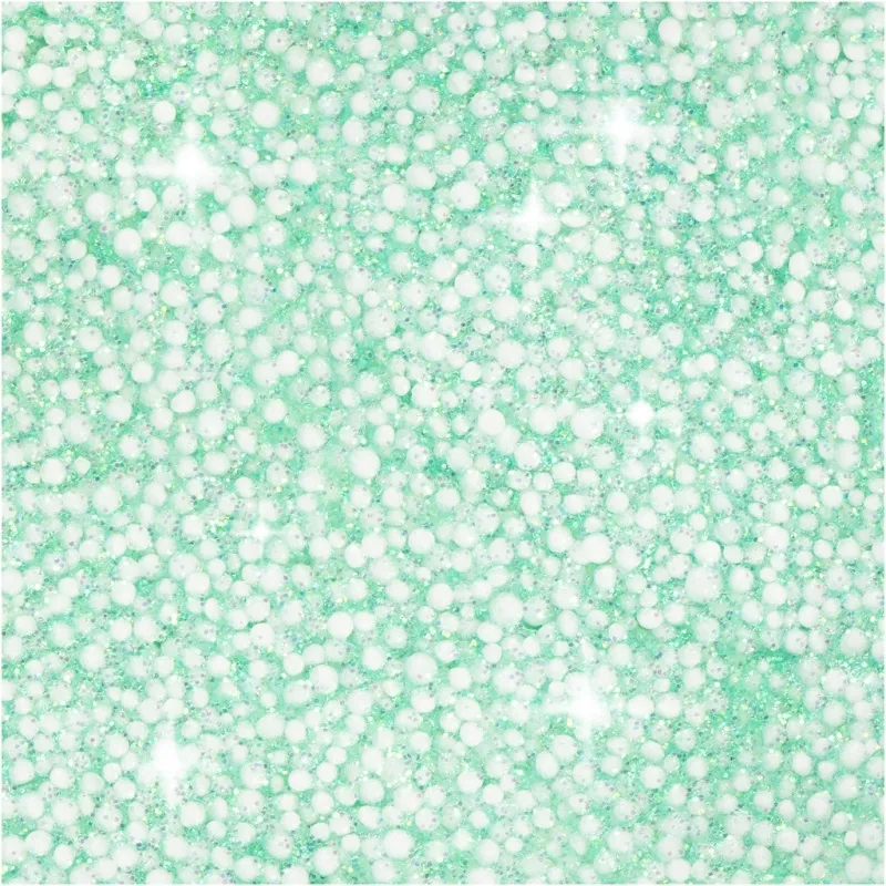 Foam Clay® , Glitter, Hellgrün, 35 g/ 1 Dose