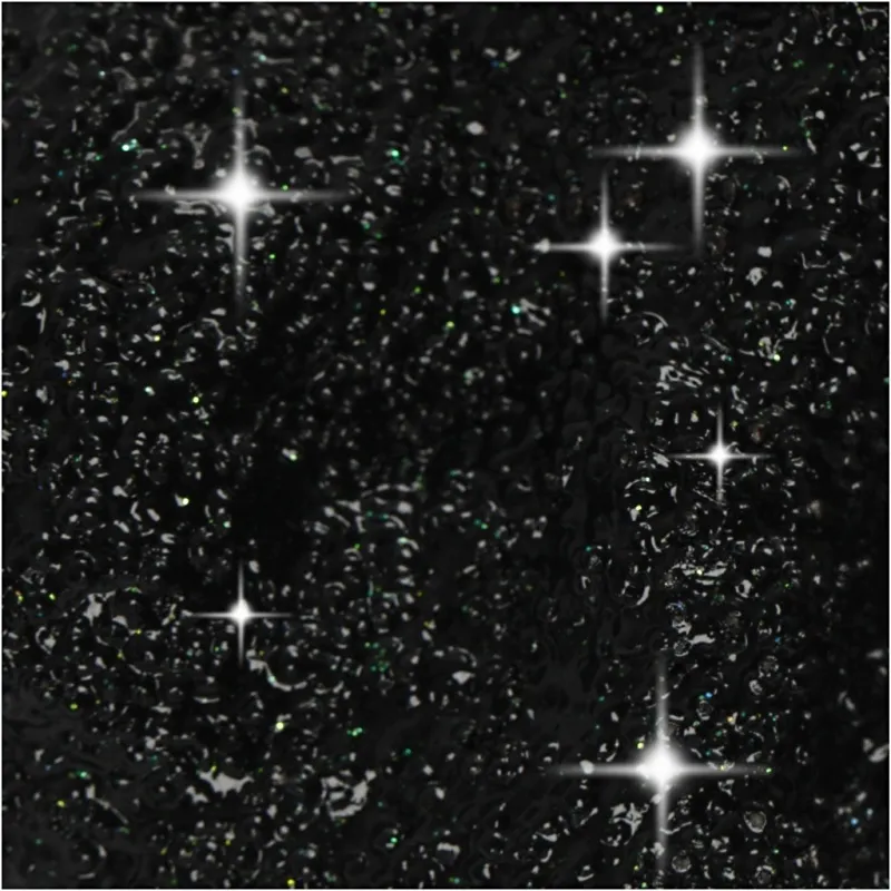 Foam Clay® , Schwarz mit Glitter, 35 g/ 1 Dose