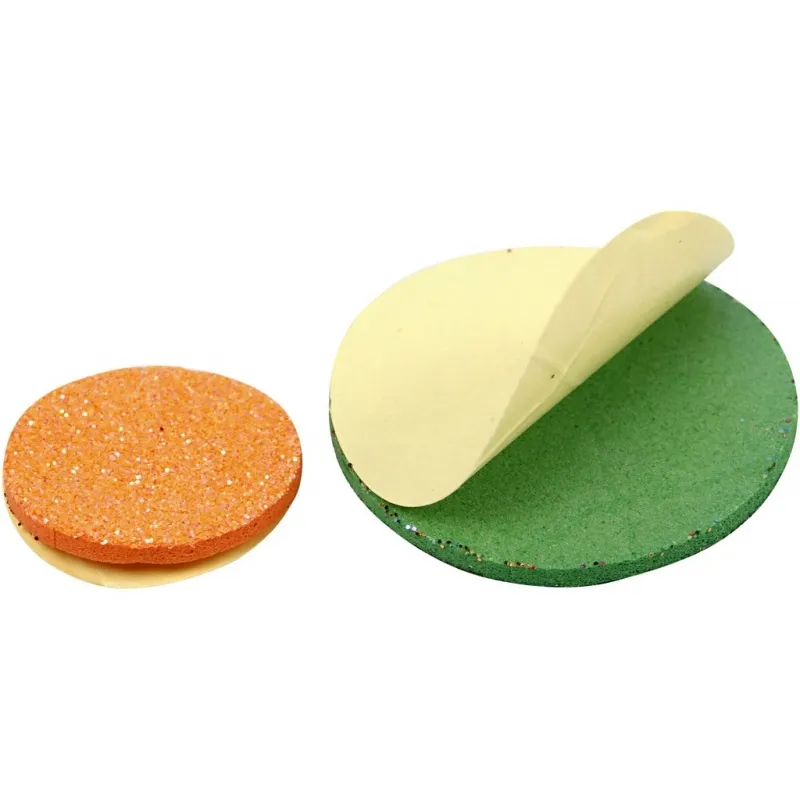 Moosgummikreise, Kreise, D 12+20+32 mm, 150 Stk/ 1 Pck