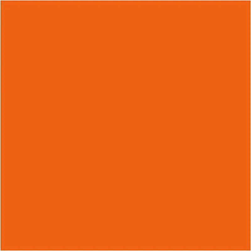 Moosgummi , A4, Blatt 210x297 mm, Dicke 2 mm, Orange, 10 Bl./ 1 Pck