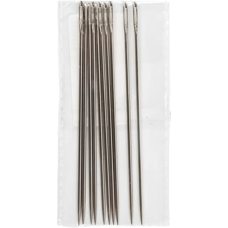 Dochtnadel, L 10 cm, 10 Stk/ 1 Pck