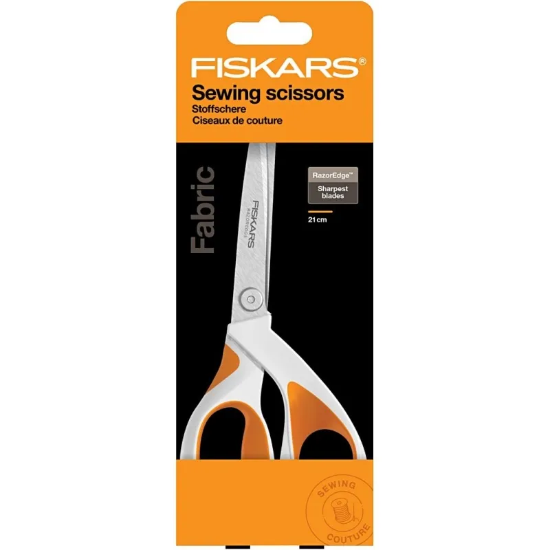 Fiskars Fabric RazorEdge Softgrip®, L 21 cm, 1 Stk