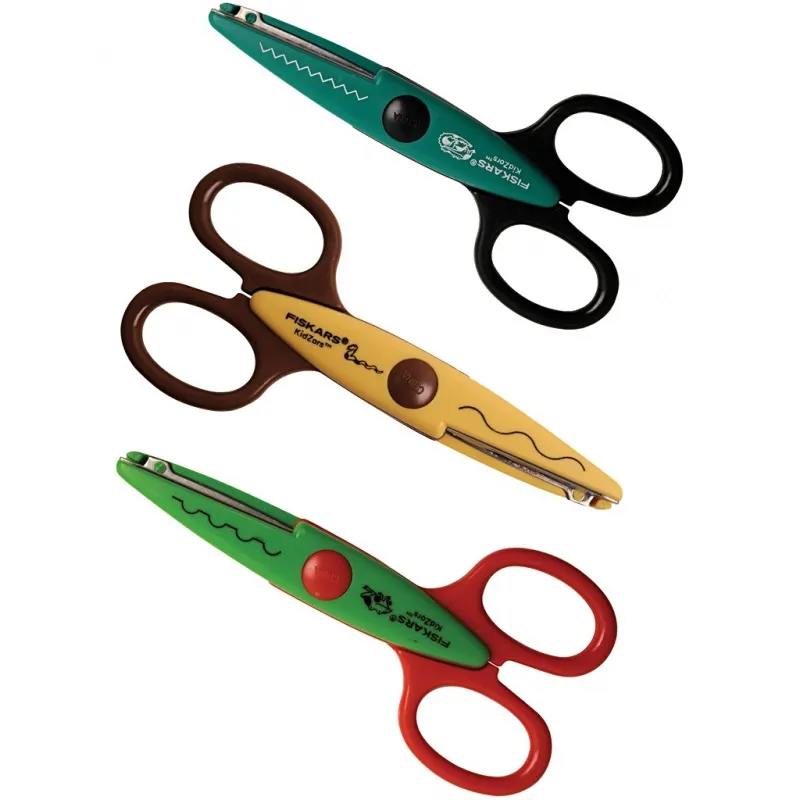 Fiskars Kidzors Konturenscheren - Sortiment, 3 Stk/ 1 Pck