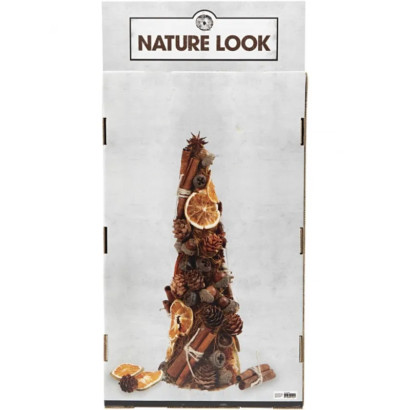 Tisch-Display - Naturmaterial, H 7400 mm, B 4400 mm, 120 Teile/ 1 Pck