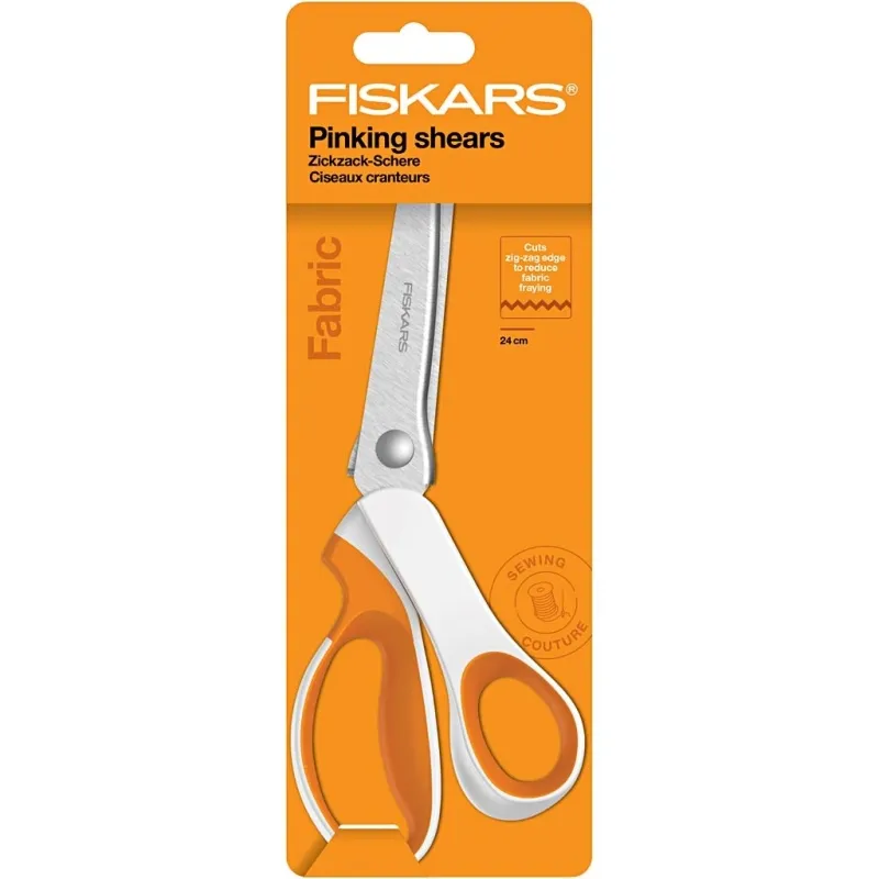 Fiskars Zickzackschere Soft Grip, L 23 cm, 1 Stk