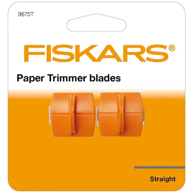 Fiskars TripleTrack Papierschneider-Ersatzklingen, 2 Stk/ 1 Pck