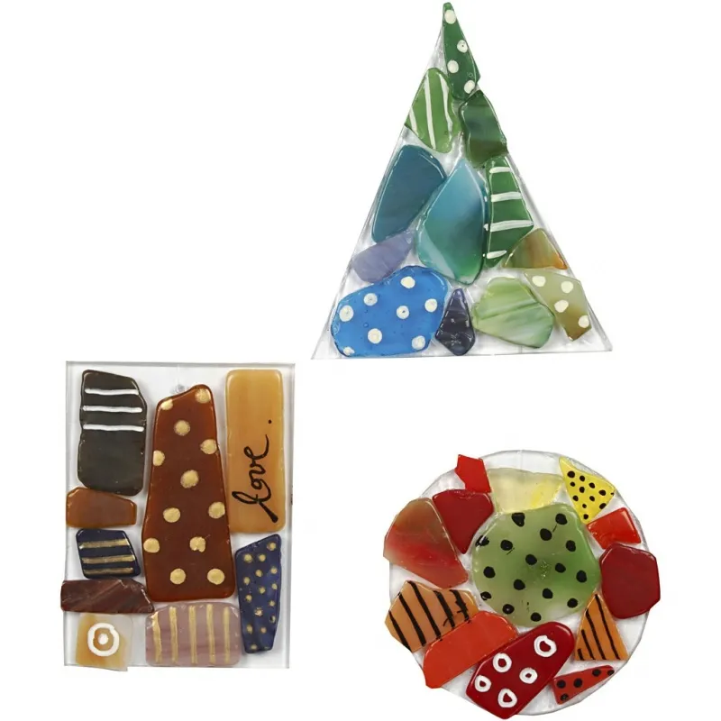 Mosaik-Anhänger, 40 Stck., 1 Set