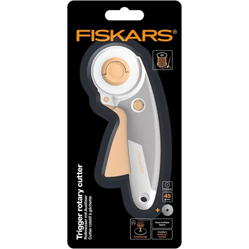 Fiskars Rollmesser, für Rechts- und Linkshänder , 1 Stk