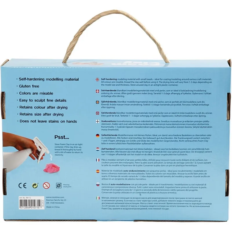 Foam Clay® Geschenkbox, Sortierte Farben, 1 Set