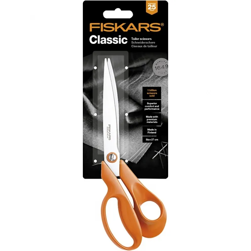 Fiskars Schneiderschere Klassisch, L 27 cm, für Rechtshänder , 1 Stk